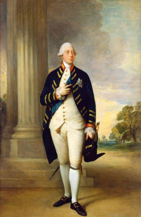 Thomas Gainsborough George III (mk25 oil painting image